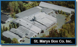 St. Marys Box Company Arial Photograph